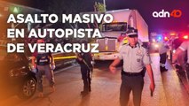 Asalto de automovilistas en la autopista La Tinaja-Cosoleacaque, hay un muerto y dos heridos