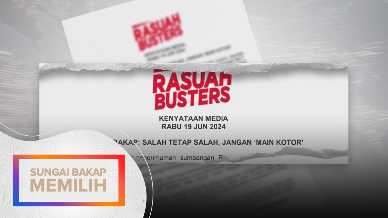PRK Sg Bakap: Salah tetap salah, jangan ‘main k...