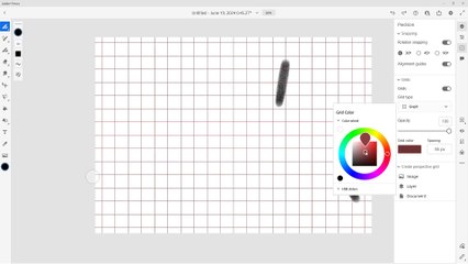 Adobe Fresco Course Section 43 Grid
