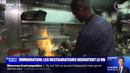 Download Video: Immigration: les restaurateurs redoutent une victoire du Rassemblement national aux législatives