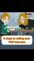 PhD interview