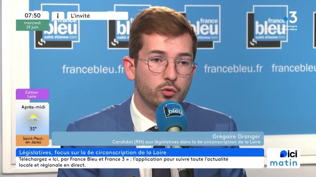 Le Rassemblement National dans la Loire : Grégoire Granger, candidat sur la 6e circonscription