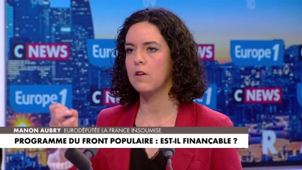 Manon Aubry : «Je propose un débat à Bruno Le Maire»