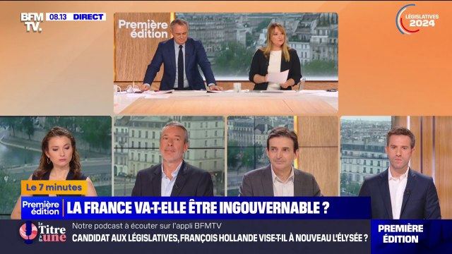 7 MINUTES POUR COMPRENDRE - Nomination du Premier ministre après les législatives: quels sont les différents cas de figure possibles?