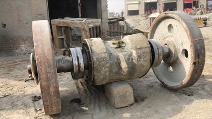 Stone breaker machine restoration process