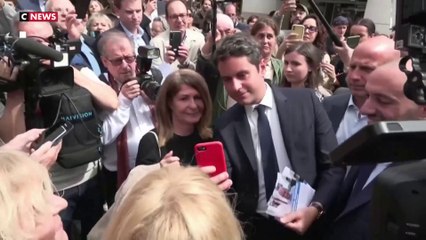 Elections législatives 2024 : nouveau déplacement à succès pour Gabriel Attal