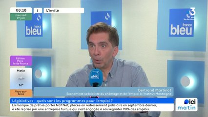 19/06/2024 : Bertrand Martinot, économiste