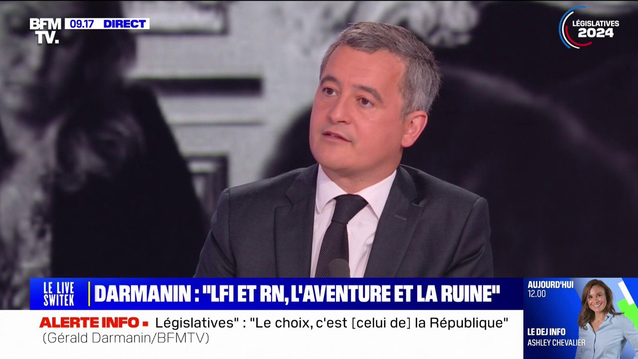 553.000 procurations ont été faites, soit "cinq fois plus" que lors des dernières élections législatives, annonce Gérald Darmanin