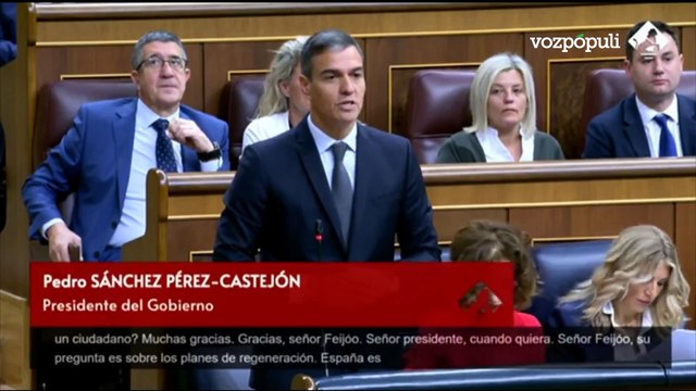 Sánchez: ¿Qué Feijóo tendremos hoy? ¿El que cumple con la Constitución o con sus jefes?