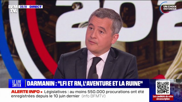 JO 2024: Gérald Darmanin évoque 504.000 enquêtes administratives pour le dispositif de sécurité