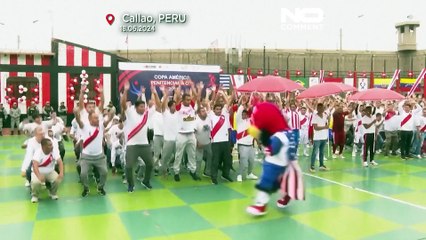 No Comment : tournoi de football dans des pénitenciers au Pérou