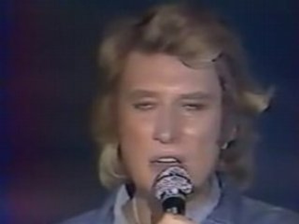 Johnny Hallyday qu'est ce qu'elle fait 1980