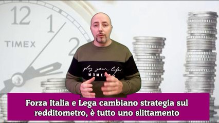 Forza Italia e Lega cambiano strategia sul redditometro, è tutto uno slittamento