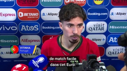 Vitinha : "Tous les matches de cet Euro sont très intenses"