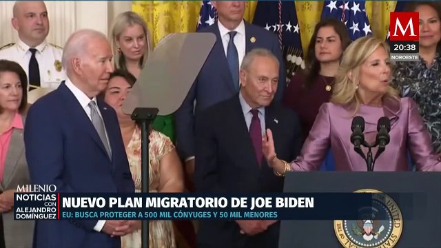 Joe Biden anuncia medidas para familias de inmigrantes en EU