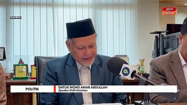Speaker DUN Kelantan isytihar kekosongan kerusi DUN Nenggiri