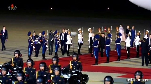 Putin in Corea del Nord, con Kim Jong Un a Pyongyang