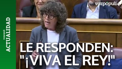 Una diputada de ERC dice que "Fuera los Borbones" y le responden entre gritos de "¡Viva el Rey!"