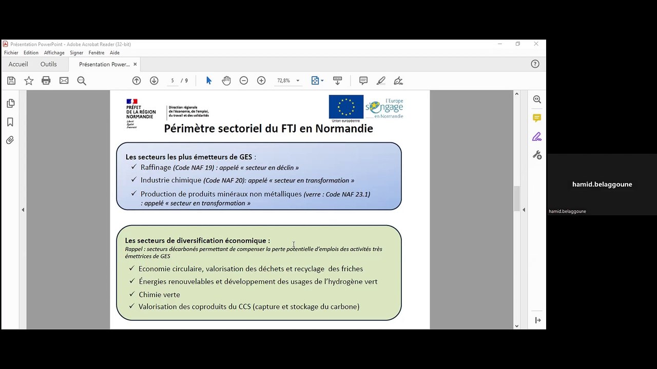Webinaire COMETE - Mutations de l'emploi liées à la transition écologique :