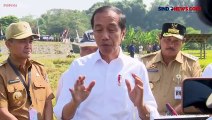 Jokowi Tinjau Proyek Pompanisasi di Klaten untuk Antisipasi El-Nino