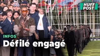 Pharrell Williams ouvre la Fashion week de Paris avec un défilé-manifeste engagé