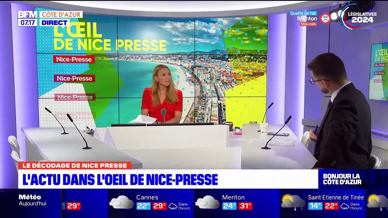 Les législatives dans l'oeil de Nice-Presse - 20/06