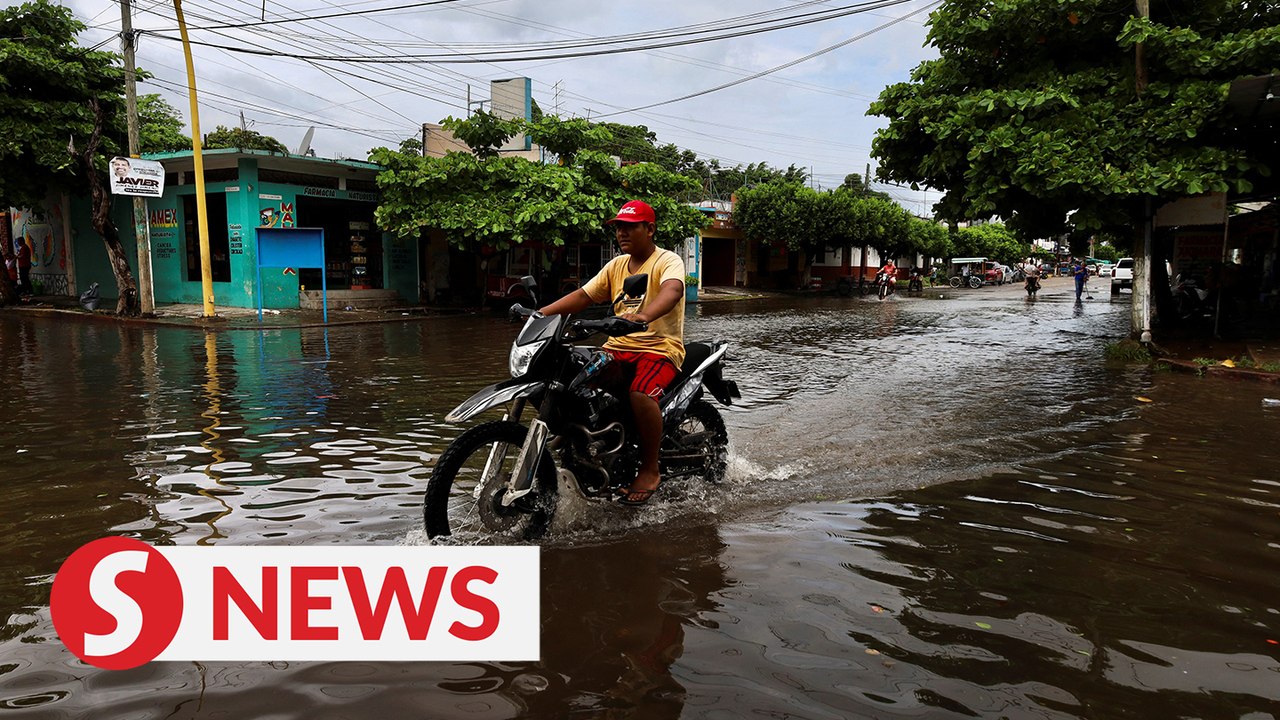 Mexican coastal areas swell with rain as country braces for potential tropical cyclone