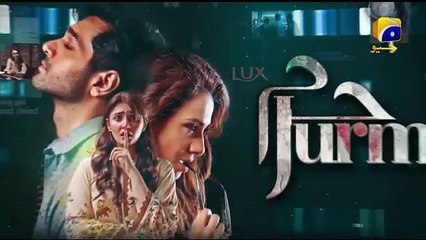 Jurm Ep 02 - [Eng Sub] - Wahaj Ali - Durefishan Saleem - Digitally Presented by Lux