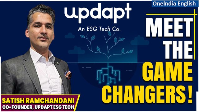 ESG Tech Solutions for a Sustainable Future? Exclusive Chat With Satish Ramchandani of Updapt| Watch