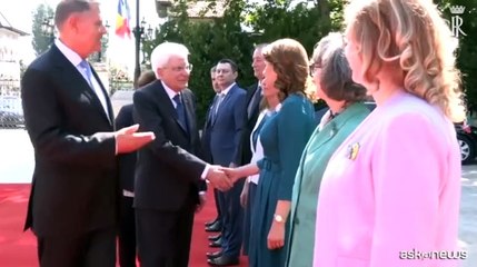 Mattarella a Bucarest incontra il presidente Iohannis