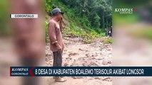 8 Desa di Kabupaten Boalemo Terisolir Akibat Jalan Penghubung Tertutup Longsor