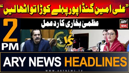 ARY News 2 PM Headlines | 19th June 2024 | Uzma Bukhari's Reaction