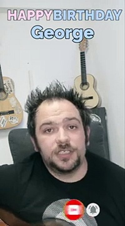 Happy Birthday, George! Geburtstagsgrüße an George