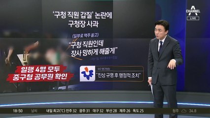 구청 직원들의 치킨집 갑질…홍준표도 한마디
