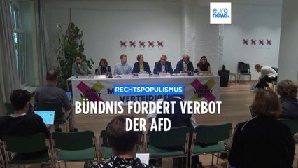 "Mutmaßliche Verfassungsfeindlichkeit": Bündnis fordert Verbot der AfD