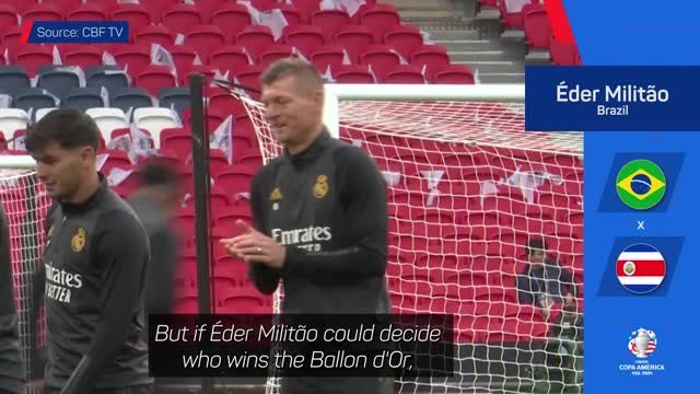 Militao tips Vinicius Jr for Ballon d'Or