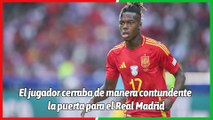 Nico Williams rechaza al Real Madrid y responde a la peculiar 'oferta' del Barcelona
