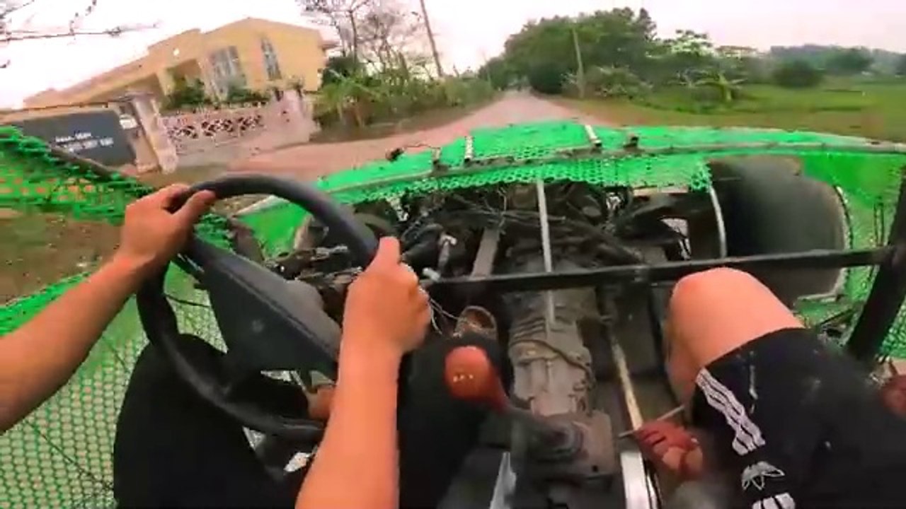 I picked up an old Toyota and I built it into a Ford Mustang supercar