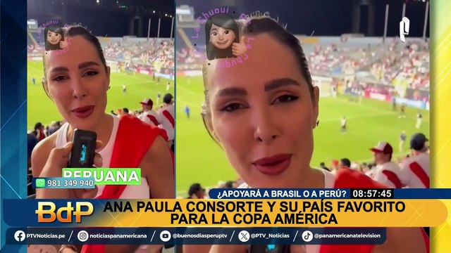 Apoya con todo a la Bicolor: Ana Paula Consorte confía en que Paolo Guerrero será el goleador de la Copa América