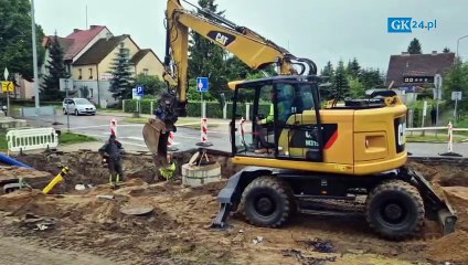 Nowe rondo w Białogardzie nabiera wyglądu