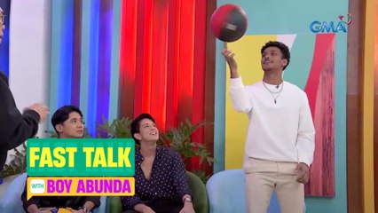 Fast Talk with Boy Abunda: Prince, Carlos, and Abed talk about their love for sports! (Episode 363)