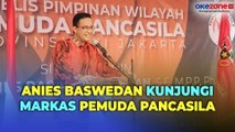 Berkemeja Loreng, Anies Baswedan Kunjungi Markas Pemuda Pancasila, Ada Apa?