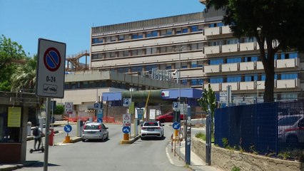 ACQUA MARRONE IN OSPEDALE POLICLINICO, FILMATO SHOCK