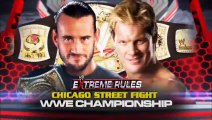 WWE Extreme Rules 2012 - Chris Jericho vs CM Punk (Chicago Street Fight, WWE Championship)