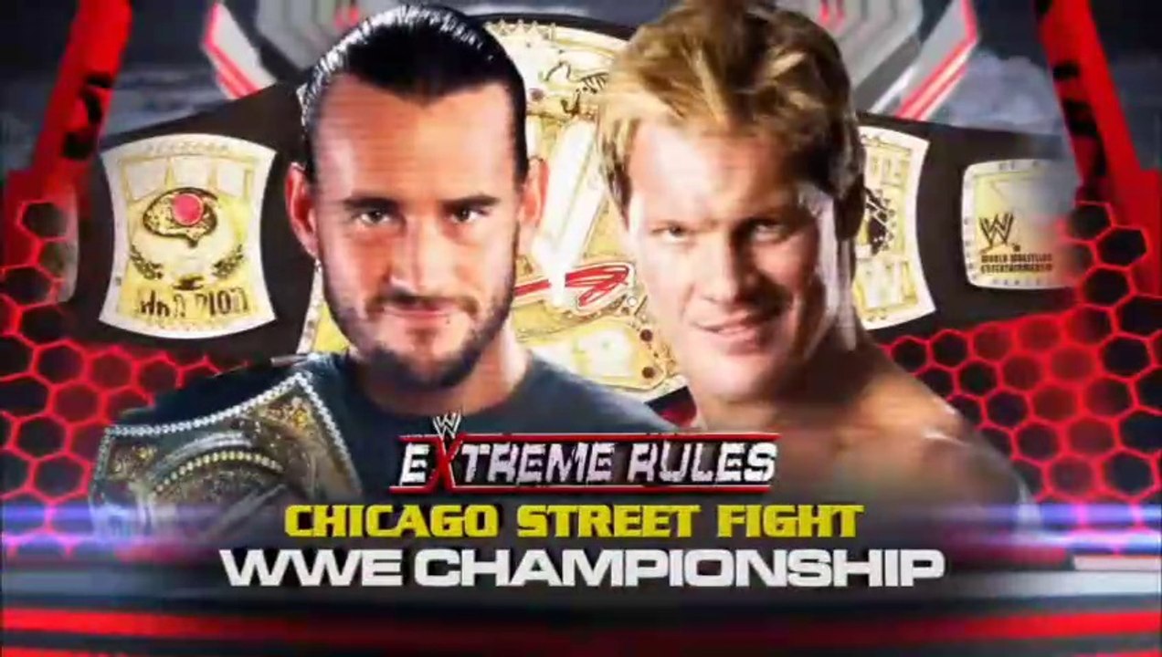 WWE Extreme Rules 2012 - Chris Jericho vs CM Punk (Chicago Street Fight, WWE Championship)
