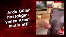 Arda Güler hastalığını yenen Ares'i mutlu etti