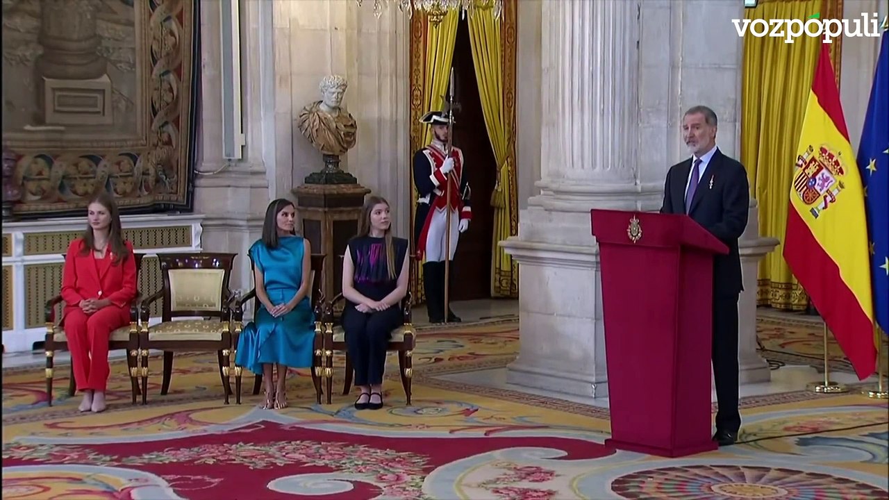 Begoña Gómez, presente en el X Aniversario del Rey Felipe VI