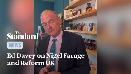 Ed Davey on Nigel Farage and Reform UK as he makes plea to Tory voters