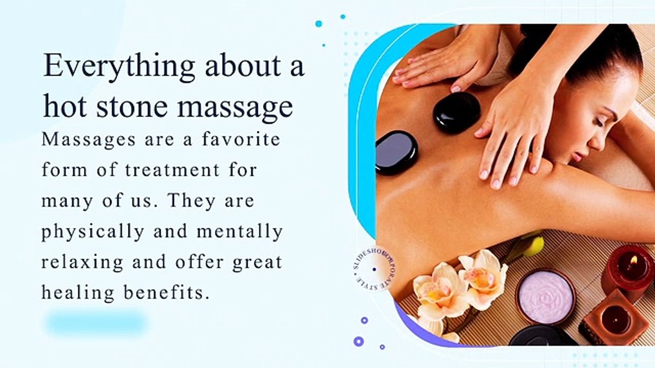 Hot Stone Massage Near Me video Dailymotion