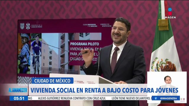 Lanzan programa sobre vivienda social en renta a bajo costo para jóvenes de la CDMX